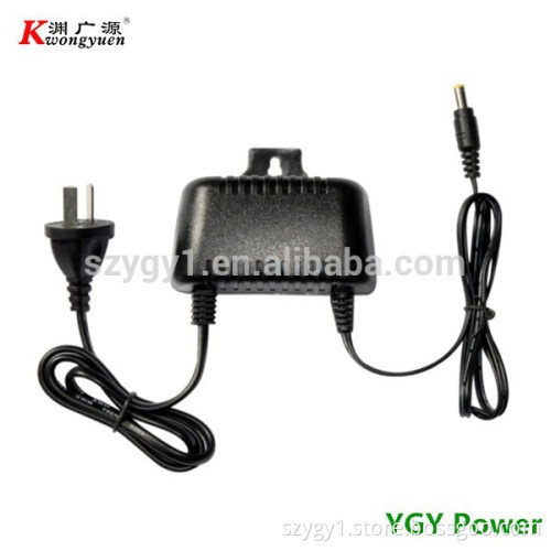 AC/DC water resistant Adapter for CCTV Camera with 18W Maximum Output, 12V, 1/1.5A Output Standard